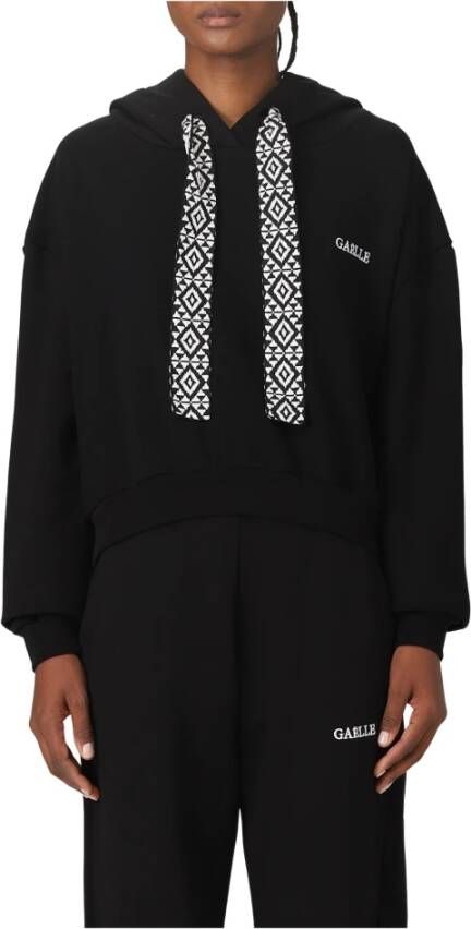 Gaëlle Paris Moderne en comfortabele Gaelle dameshoodie Zwart Dames