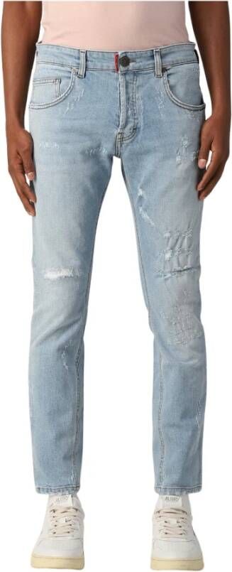 Gaëlle Paris Trousers Blauw Heren