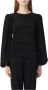Gaëlle Paris Round-neck Knitwear Zwart Dames - Thumbnail 3