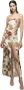 Gaëlle Paris Maxi Dresses Beige Dames - Thumbnail 1