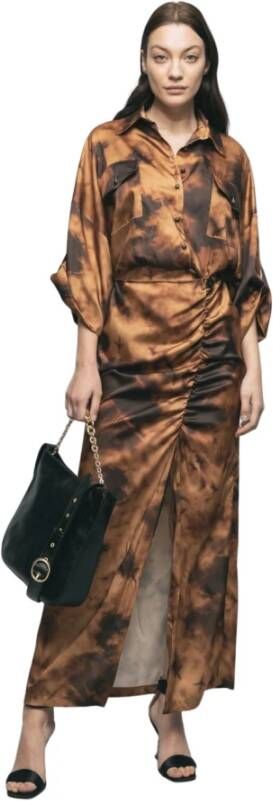 Gaëlle Paris Maxi Dresses Bruin Dames