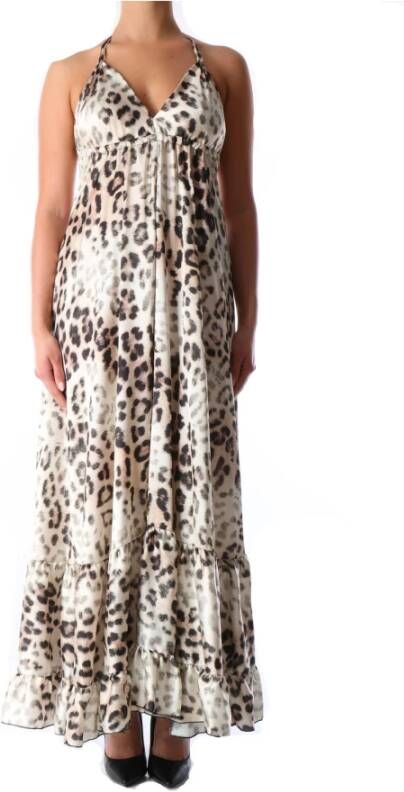 Gaëlle Paris Maxi Dresses Bruin Dames