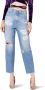 Gaëlle Paris Rechte jeans Blauw Dames - Thumbnail 1