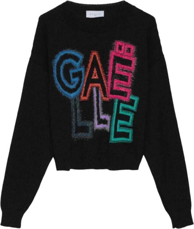 Gaëlle Paris Basic Ronde Hals T-Shirt Black Dames