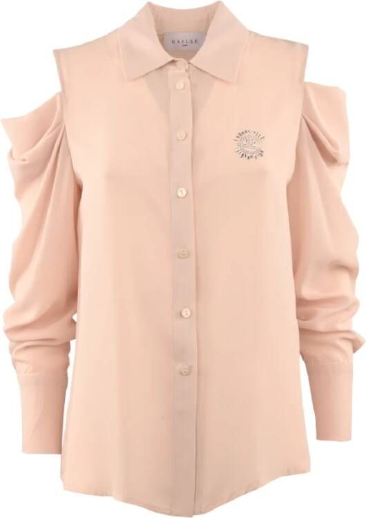 Gaëlle Paris Lange Mouw Blouse White Dames