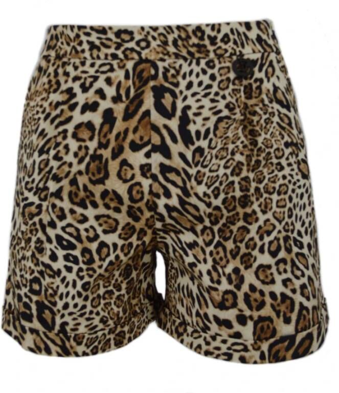 Gaëlle Paris Short Shorts Bruin Dames