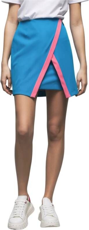 Gaëlle Paris Short Skirts Blauw Dames