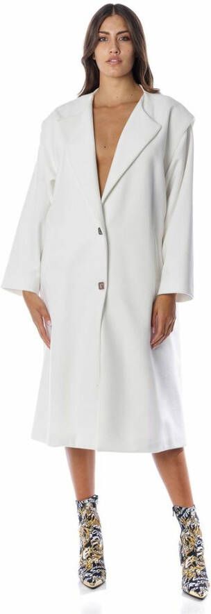 Gaëlle Paris Single-Breasted Coats Wit Dames