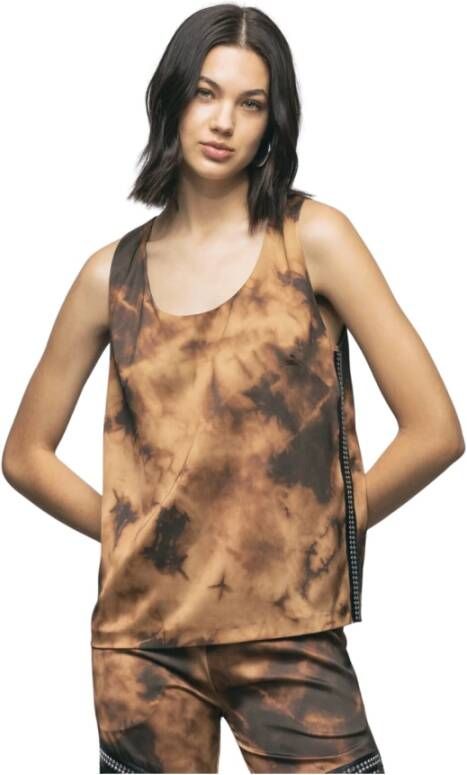 Gaëlle Paris Sleeveless Tops Beige Dames