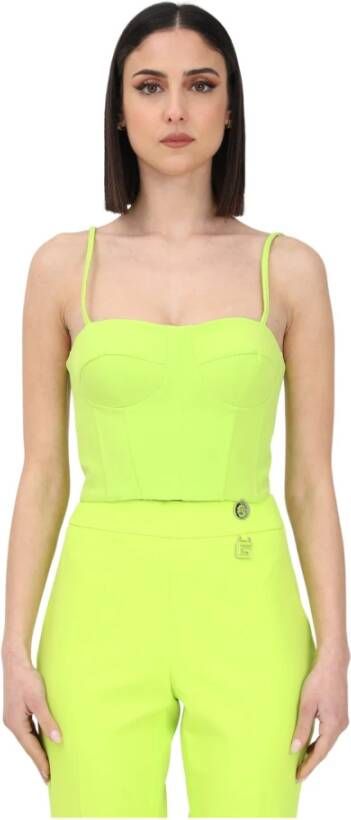 Gaëlle Paris Sleeveless Tops Groen Dames