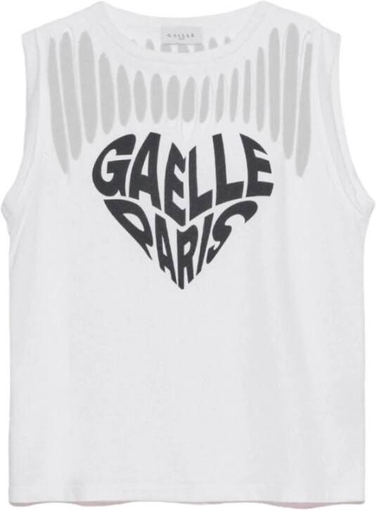 Gaëlle Paris Sleeveless Tops Wit Dames