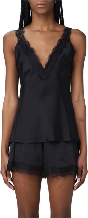 Gaëlle Paris Sleeveless Tops Zwart Dames