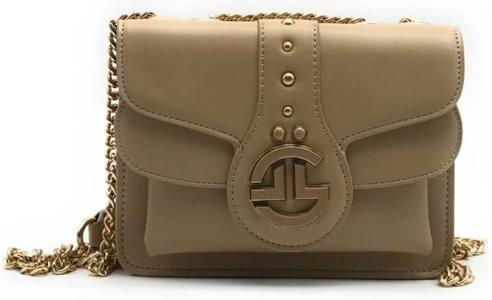 Gaëlle Paris Stijlvolle Gbadp4622 Handtas Beige Dames