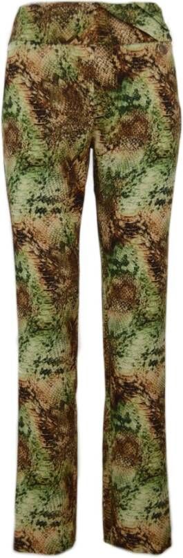 Gaëlle Paris Slim-fit Trousers Meerkleurig Dames