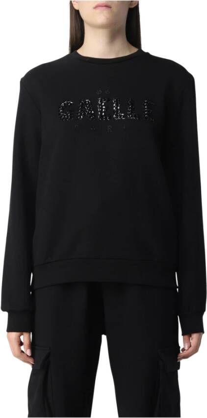 Gaëlle Paris Sweatshirts Zwart