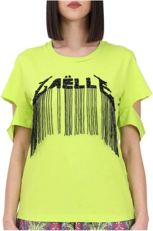 Gaëlle Paris T-Shirts Groen Dames