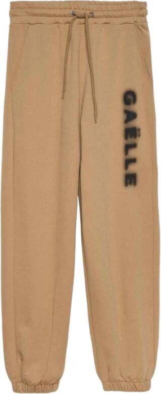 Gaëlle Paris Casual Sweatpants Beige Dames