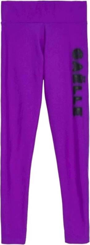 Gaëlle Paris Stijlvolle Leggings voor Vrouwen Purple Dames