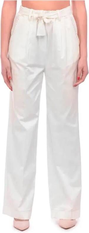 Gaëlle Paris Trousers Wit Dames