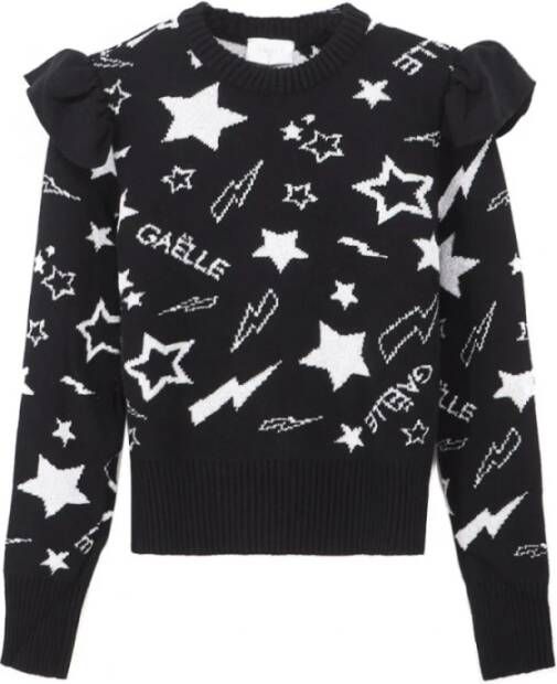 Gaëlle Paris Knitwear Gbd10334 12 Zwart Dames