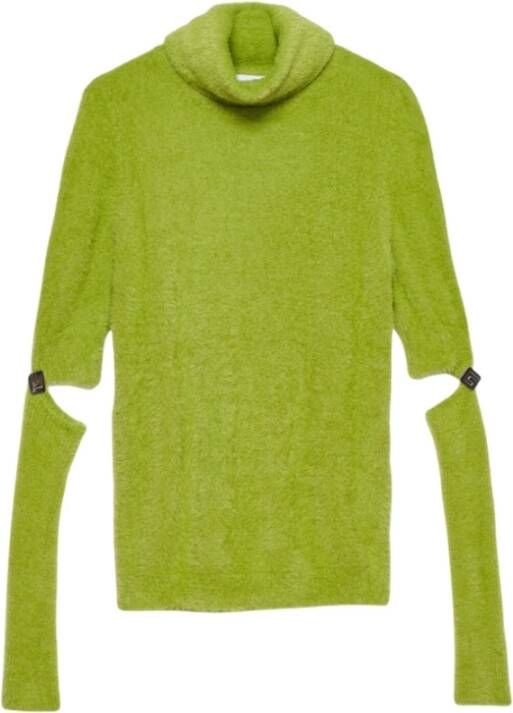 Gaëlle Paris Uitgesneden Pullover Groen Dames