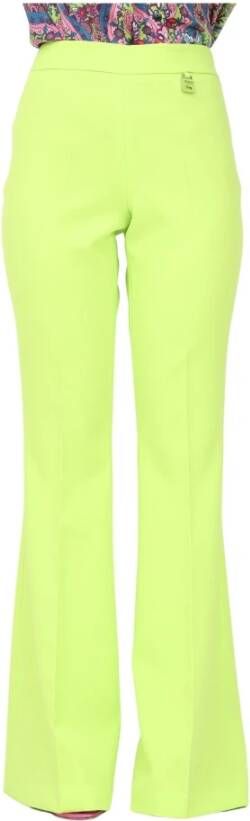 Gaëlle Paris Wide Trousers Groen Dames