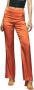 Gaëlle Paris Wide Trousers Oranje Dames - Thumbnail 1