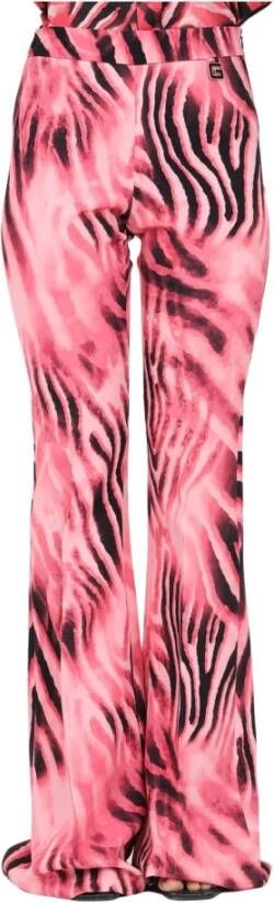 Gaëlle Paris Wide Trousers Roze Dames