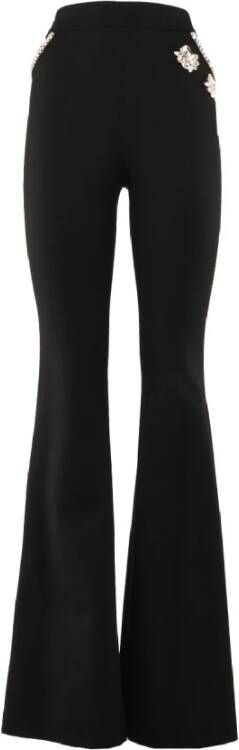 Gaëlle Paris Wide Trousers Zwart Dames