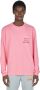 Gallery Dept. Bedrukt Logo T-shirt Roze Heren - Thumbnail 1