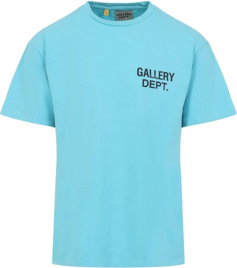 Gallery Dept. Blauw T-shirt Stijlvolle Casual Kleding Blue Heren