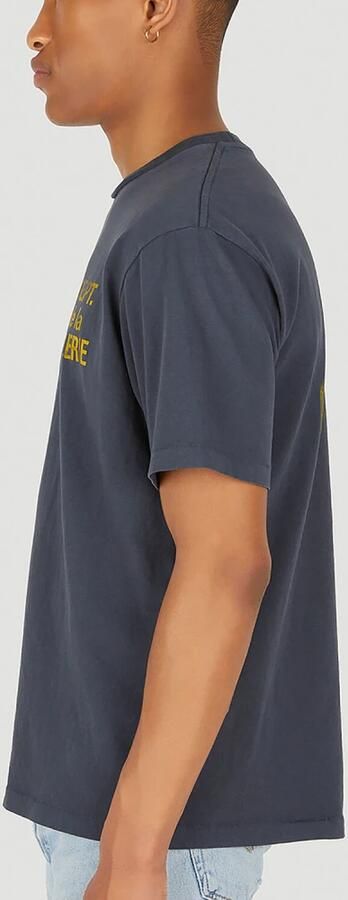 Gallery dept T-shirt Korte Mouw T-SHIRT FRENCH TEE BLACK YELLOW - Foto 5