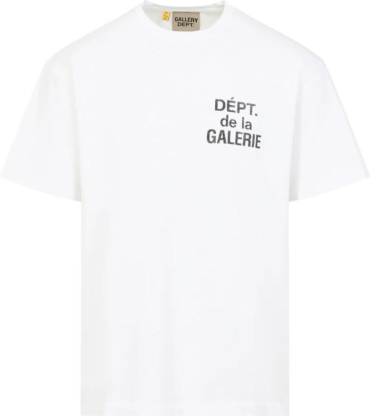 Gallery Dept. Wit T-shirt voor mannen White Heren