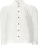 Ganni Witte Katoenen Poplin Shirt White Dames - Thumbnail 3