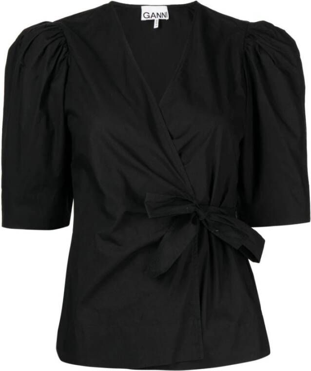 Ganni Blouses Zwart Dames