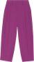 Ganni Gerecyclede Polyester Suiting Broek Purple Dames - Thumbnail 1