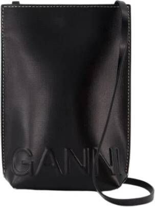Ganni Cross Body Bags Zwart Dames