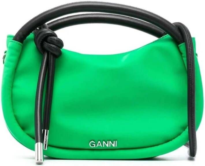 Ganni Handbags Groen Dames