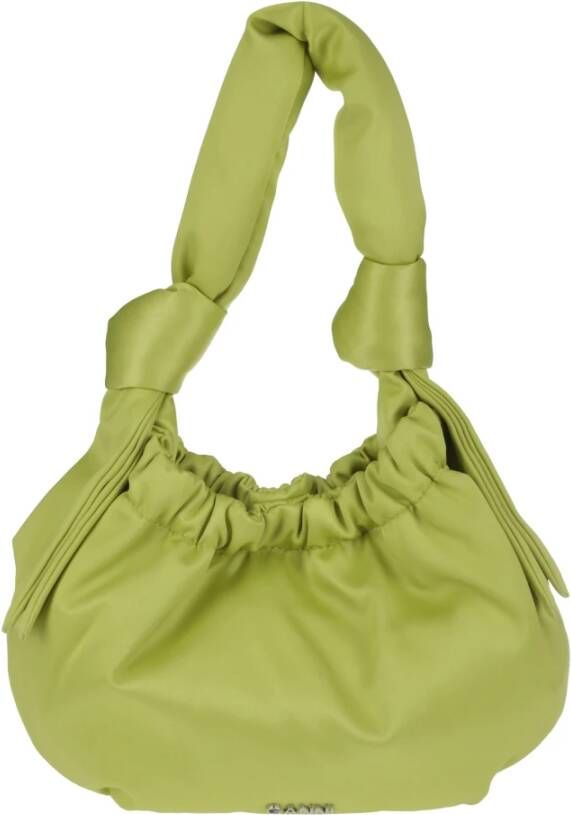 Ganni Handbags Groen Dames