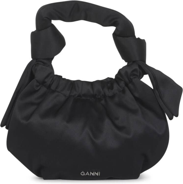 Ganni Shoulder Bags Zwart Dames