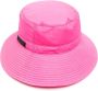 Ganni Pink Recycled Tech Bucket Hat Roze Dames - Thumbnail 3