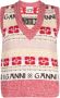 Ganni MultiColour Sweaters met Logo Wool Mix Vest Multicolor Dames - Thumbnail 1