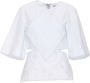 Ganni Shirt Blauw Dames - Thumbnail 1