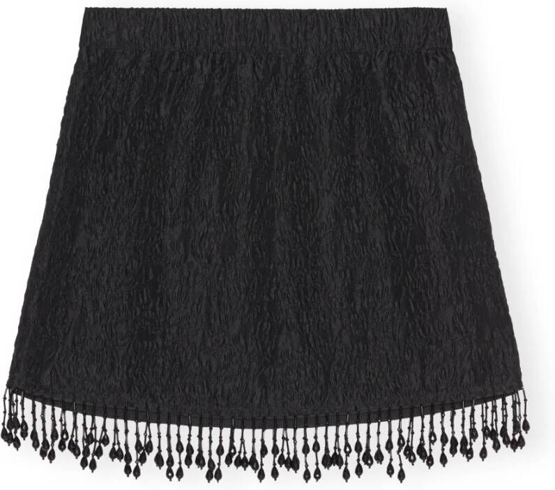 Ganni Short Skirts Zwart Dames