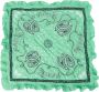Ganni Gerimpeld sjaal Green Dames - Thumbnail 3