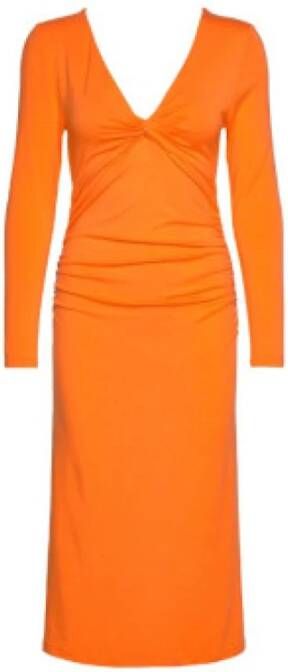 Ganni Summer Dresses Oranje Dames