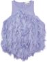 Ganni Stijlvolle Mouwloze Top Purple Dames - Thumbnail 1