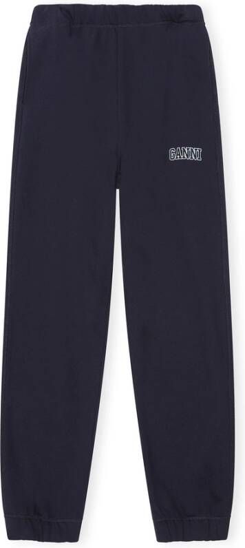 Ganni Software isoli elastische broek Zwart Dames