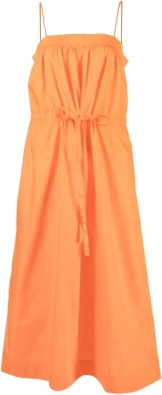 Ganni Summer Dresses Oranje Dames