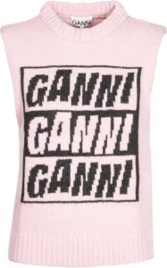 Ganni Sweaters Roze Dames
